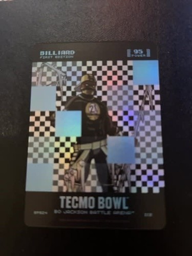 2026 Bo Jackson Battle Arena Billiard Ice Big Pixel Battlefoil #BP524