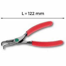 USAG 127 PN Pinze a becchi piegati a 90° per anelli elastici interni 8-13 mm