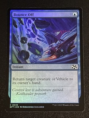 MTG Aetherdrift Bounce Off Foil 0039 NM