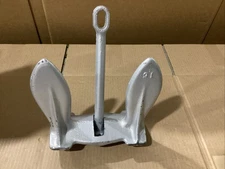 Greenfield Marine Painted Navy Boat Anchor 33315 ( Used / Scuffed )