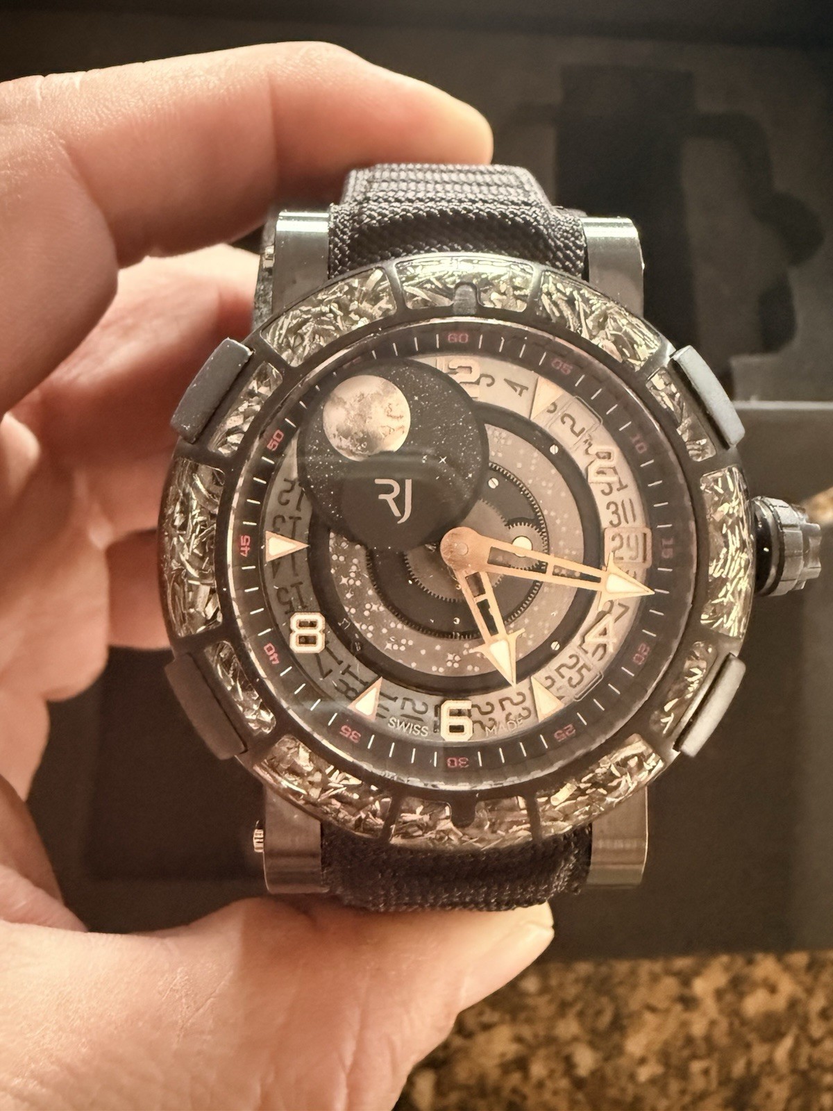 RJ-Romain Jerome ARRAW 6919 Ceramic Gold Apollo 11 Limited Edition Watch