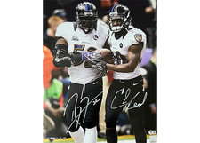 Ray Lewis & Ed Reed Baltimore Ravens Autographed 16x20 Photo Beckett