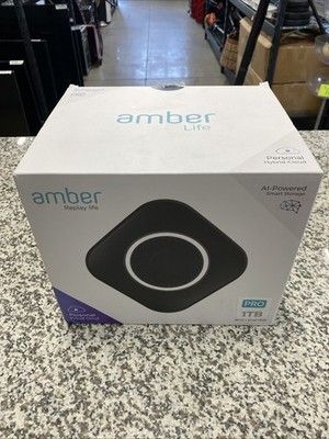 Renewed AmberPRO All-in-One Smart Personal Cloud Storage 1TB X2