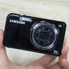 Samsung PL120 Digital Camera 14.2 MP 7x Optical Zoom Dual LCD Screens Black