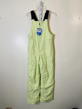 Columbia Snowslope III waterproof youth snow bib light green NWT size XL 70.00