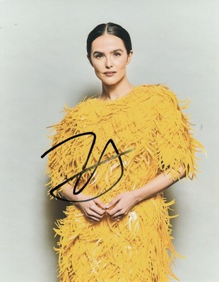 Original HANDSIGNIERTES Zoey Deutch 10x8 Foto IN PERSON [19616]