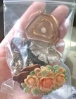 Vintage  Costume jewelry Pins Multicolor Assorted Materials - 11 Pieces