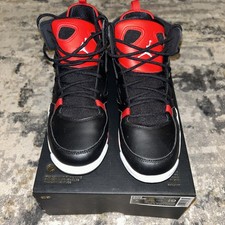 Jordan Flight Club 91 Nero Università Rosso Bianco GS Scarpe Giovanili DM1685-006