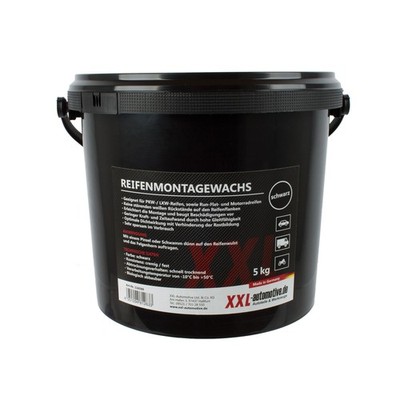5kg Reifenmontagepaste schwarz Reifenmontierpaste Reifenmontagewax Montagewax