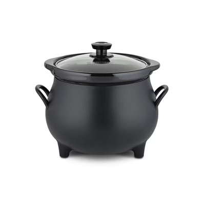 Toastmaster 4QT Black Cauldron Slow Cooker Crock Pot Halloween Walmart