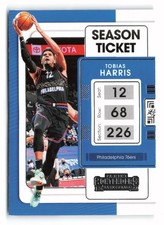 2021-22 Panini Contenders #87 Tobias Harris Philadelphia 76ers