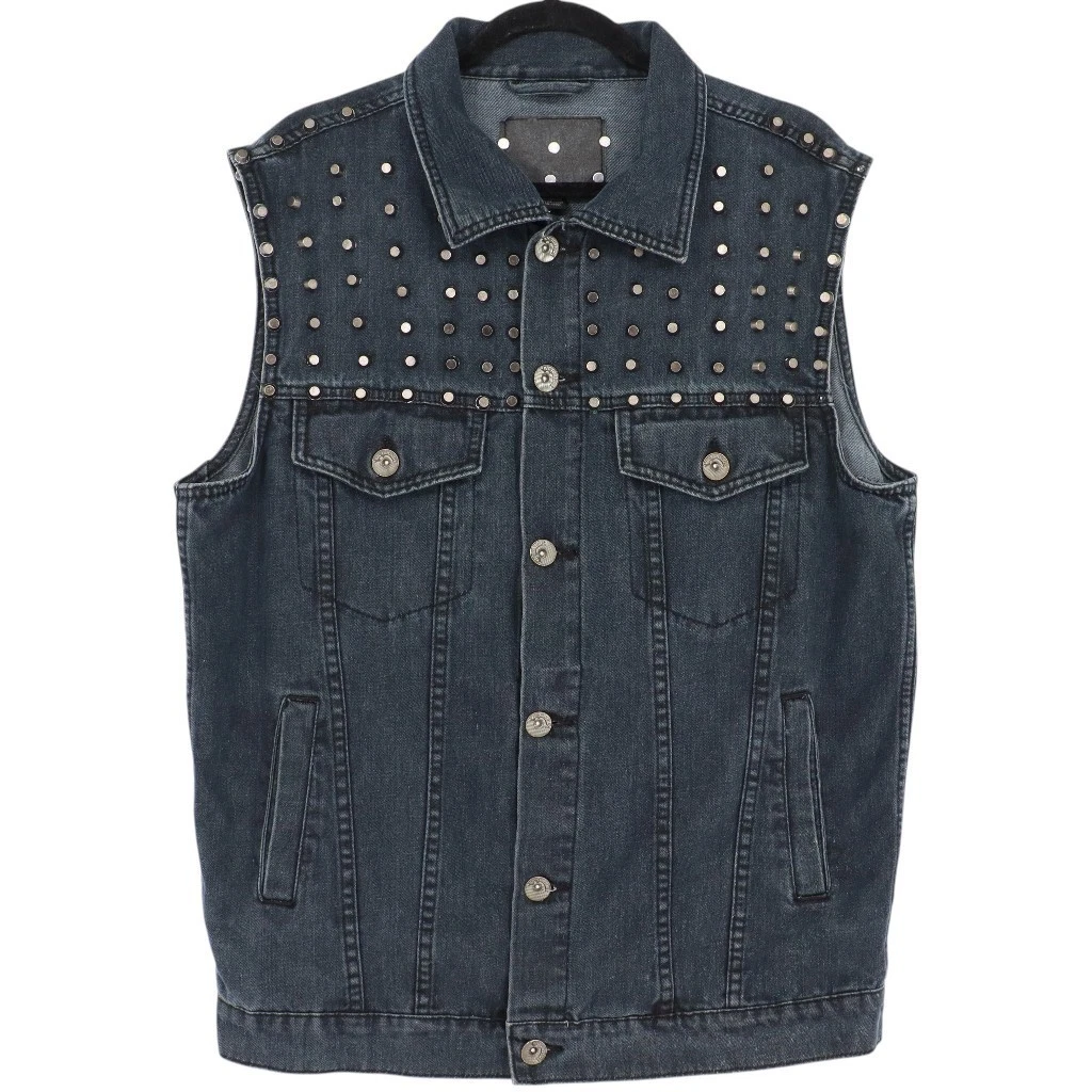 Denim Studded Vests for Men for Sale | Shop New & Used | eBay