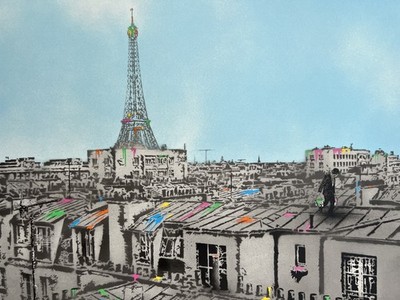 Nick Walker The Morning After: Paris 2012 Signed Limited Edition Serigraph ED/15