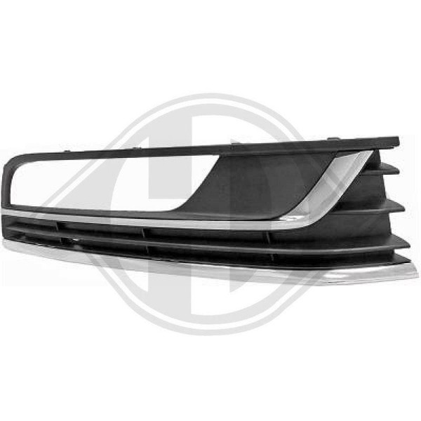 1X LüFtungsgitter StoßFäNger Diederichs 2248146 FüR VW Rechts-image