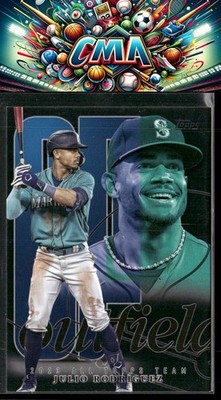 2024 Topps #ATT-2 Julio Rodríguez 2023 All Topps Team Black #/299