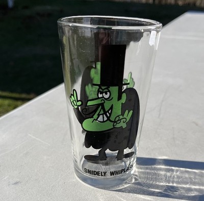 Snidely Whiplash Pepsi Vintage P.A.T. Ward Collector Series Drinking Glass 1970s