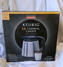 Keurig 2.0 Thermal Carafe Compatible W/ Keurig 2.0 Brewers Stainless Steel 32 Oz