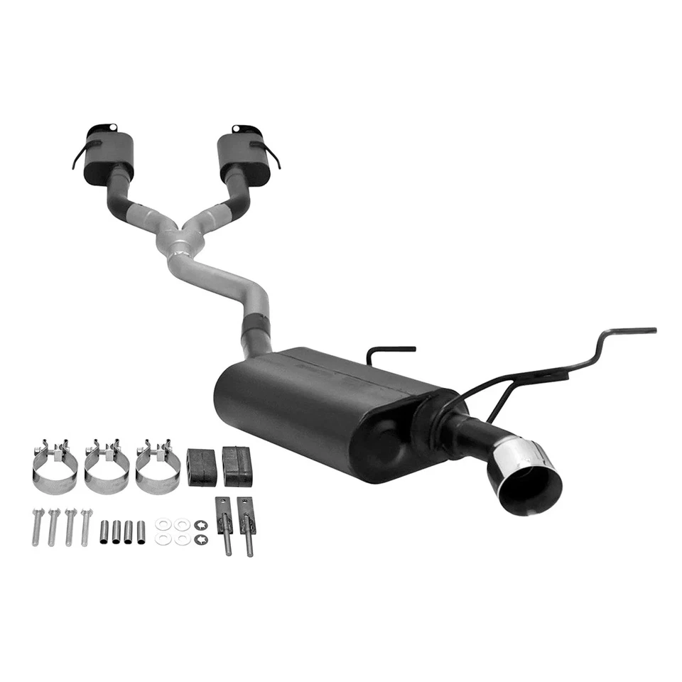 For Jeep Grand Cherokee 11-13 Exhaust System Force II Stainless Steel Cat-Back - Image 4 of 4