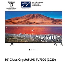 Samsung AU8000 50 inch 2160p Crystal UHD LED Smart TV