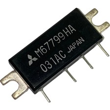 M67799HA Mitsubishi RF Power Module 450-470MHz, 9.6V, 7.5W, FM