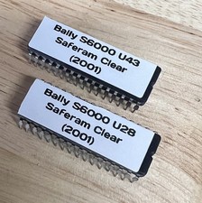 Bally Slot s6000  Safe ram Clear Chips U-28 a...
