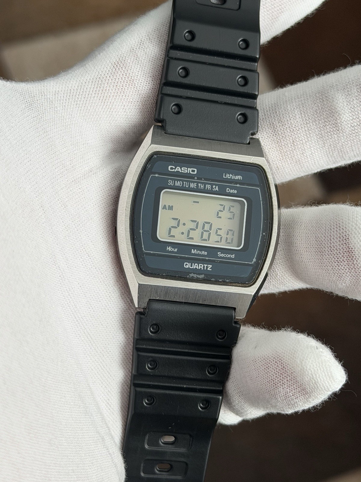 Rare Vintage Casio B812 Men’s Digital Sports Watch Module 58 JDM 1970s