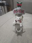 Coca Cola Polar Bear Collection Polar Bear On a Bottle Opener Christmas Vtg 1995