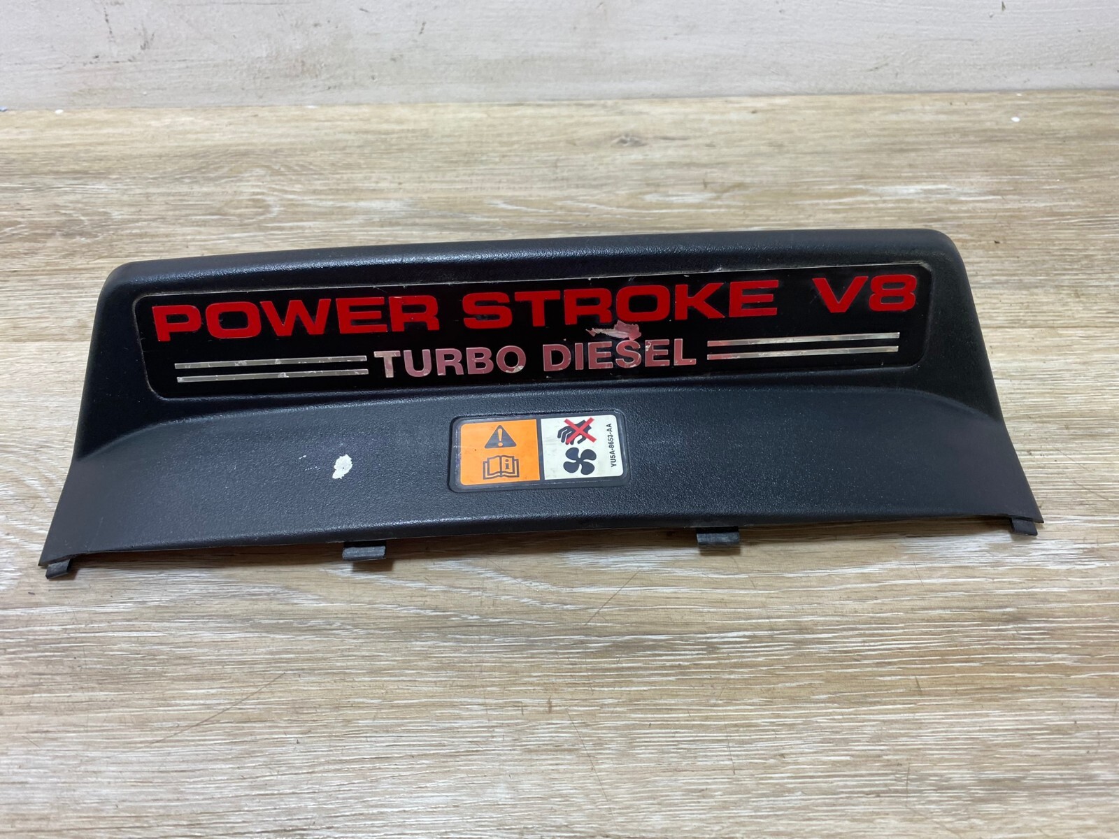 0307 Ford F250 F350 Top Fan Shroud Emblem Cover Powerstroke v8 Turbo