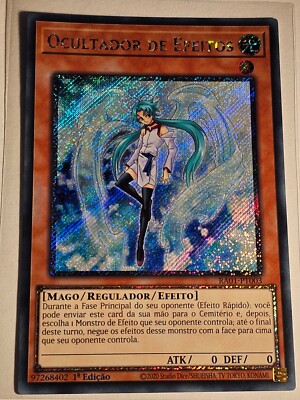 Effect Veiler (V.4 - Platinum Secret Rare) YUGIOH RA01 PORTUGUESE NM 2508