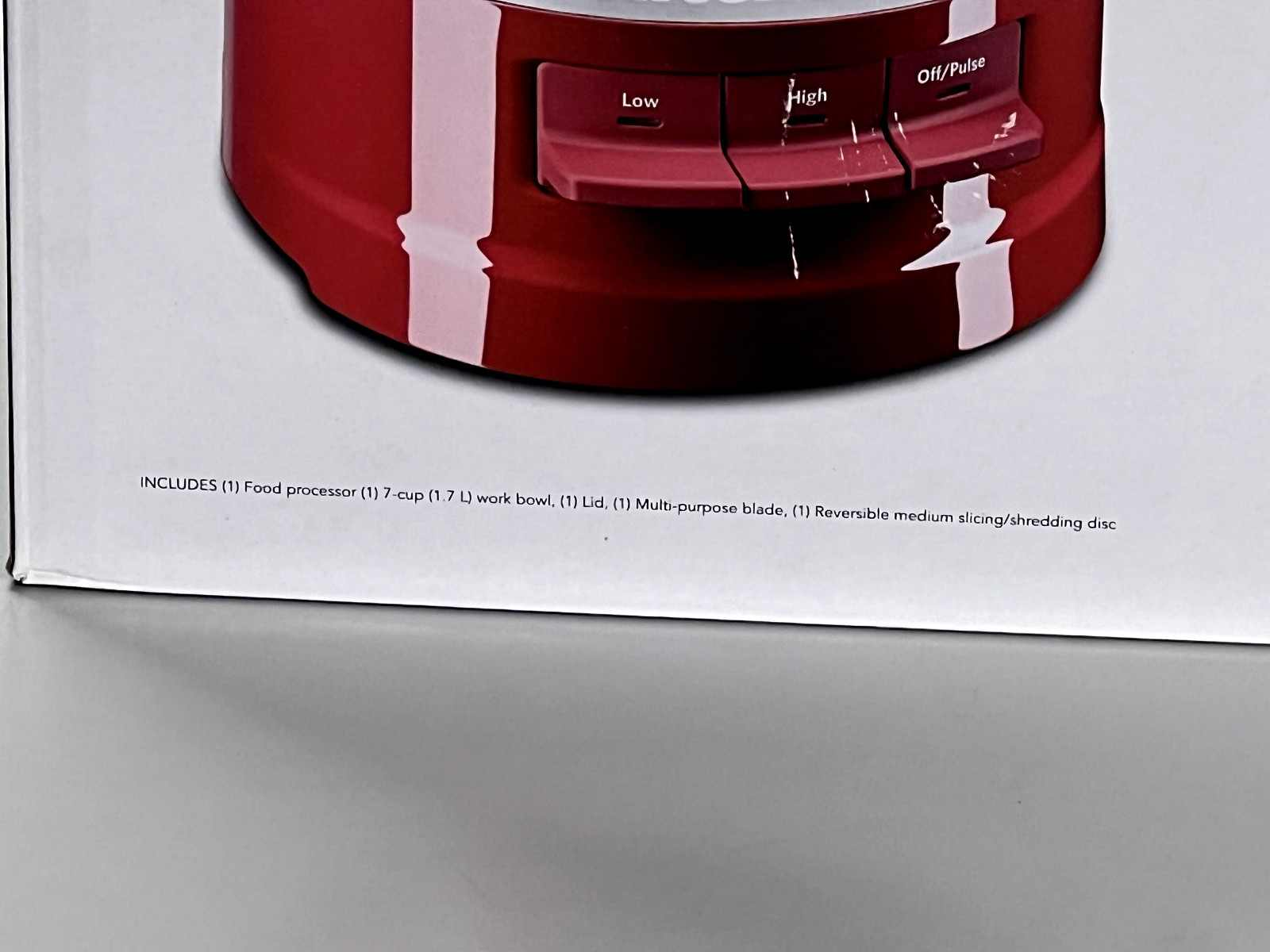 KitchenAid KFP0718ER Food Processor | Empire Red | 7 Cups - NEW