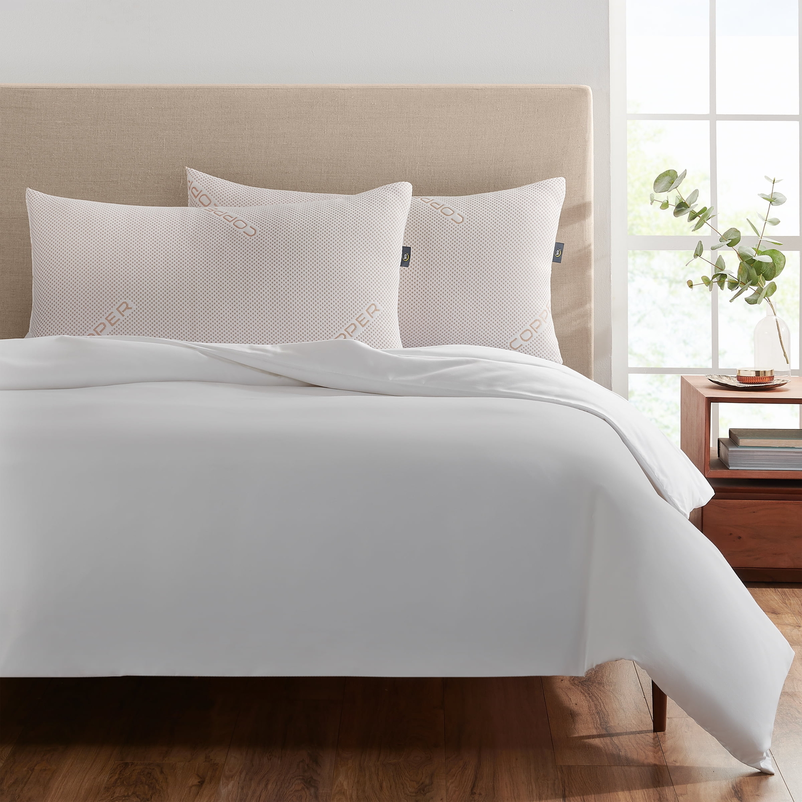 Sertapedic Copperloft Bed Pillow, Standard/Queen King Size , 2 Pack eBay