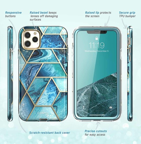 i-Blason Scratch-Resistant Backing Case with Screen Cover For iPhone 11 Pro Max - Picture 29 of 33