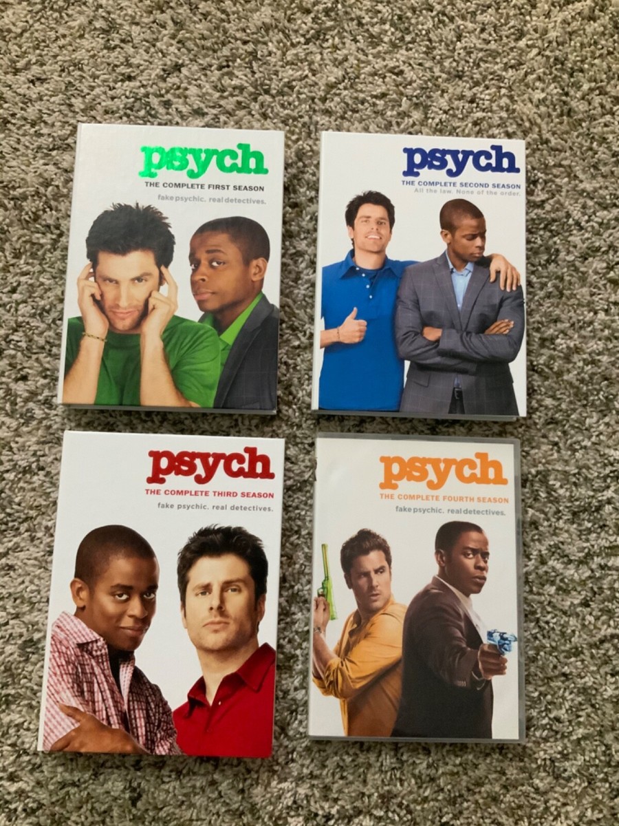 Psych: Set DVD Seasons VERY GOOD