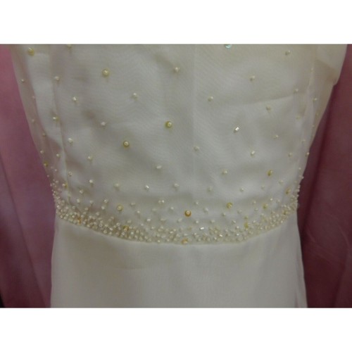 Vintage Dress Her Up White Dress Veil Purse Costume Wedding Sz 14 - Picture 8 of 12