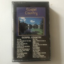 Gospel Country By The Top Stars Of Country Cassette Compilation VG