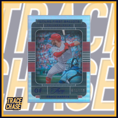 2022 Panini Three And Two Baseball Bryce Harper Future First Ballots 073/150