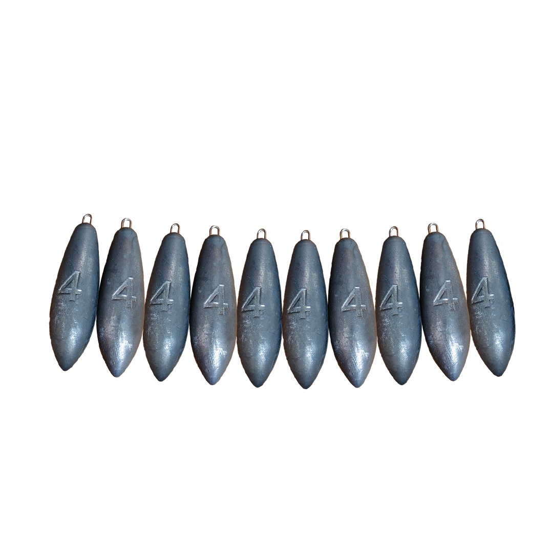 3 X 5oz Sea Fishing Weights - Bank Sinkers For Saltwater Or Freshwater Fishing