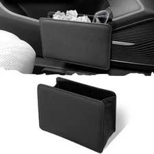 Portable Car Trash Can Garbage Bin Hanging Storage Bag Organizer Car Accessories