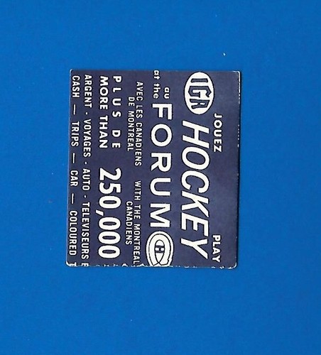 1967-68 IGA MONTREAL CANADIENS 67-68 NHL HOCKEY CARD 1-23 SEE LIST - Picture 10 of 118