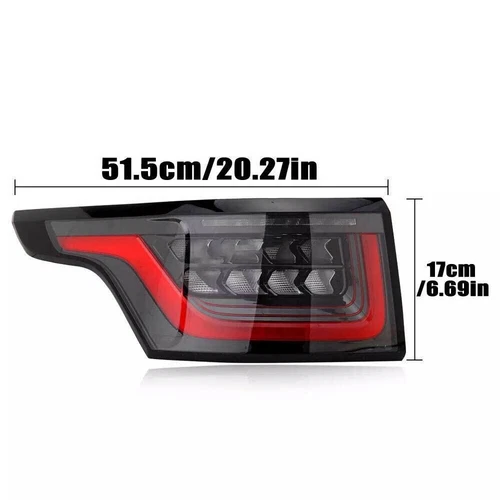 For Range Rover Sport L494 2014-2021 LED Rear Tail Light Brake Lamps Left+Right - Picture 8 of 13