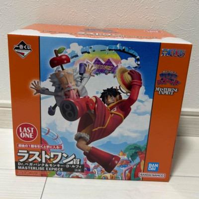 Ichiban Kuji One Piece Future Island Egghead Dr. Vegapunk & Luffy Toy Figure LO