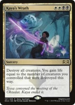 Mint/Near-Mint, English - 1 x MTG Kaya's Wrath - Foil - Promo Pack MTG / Promo P