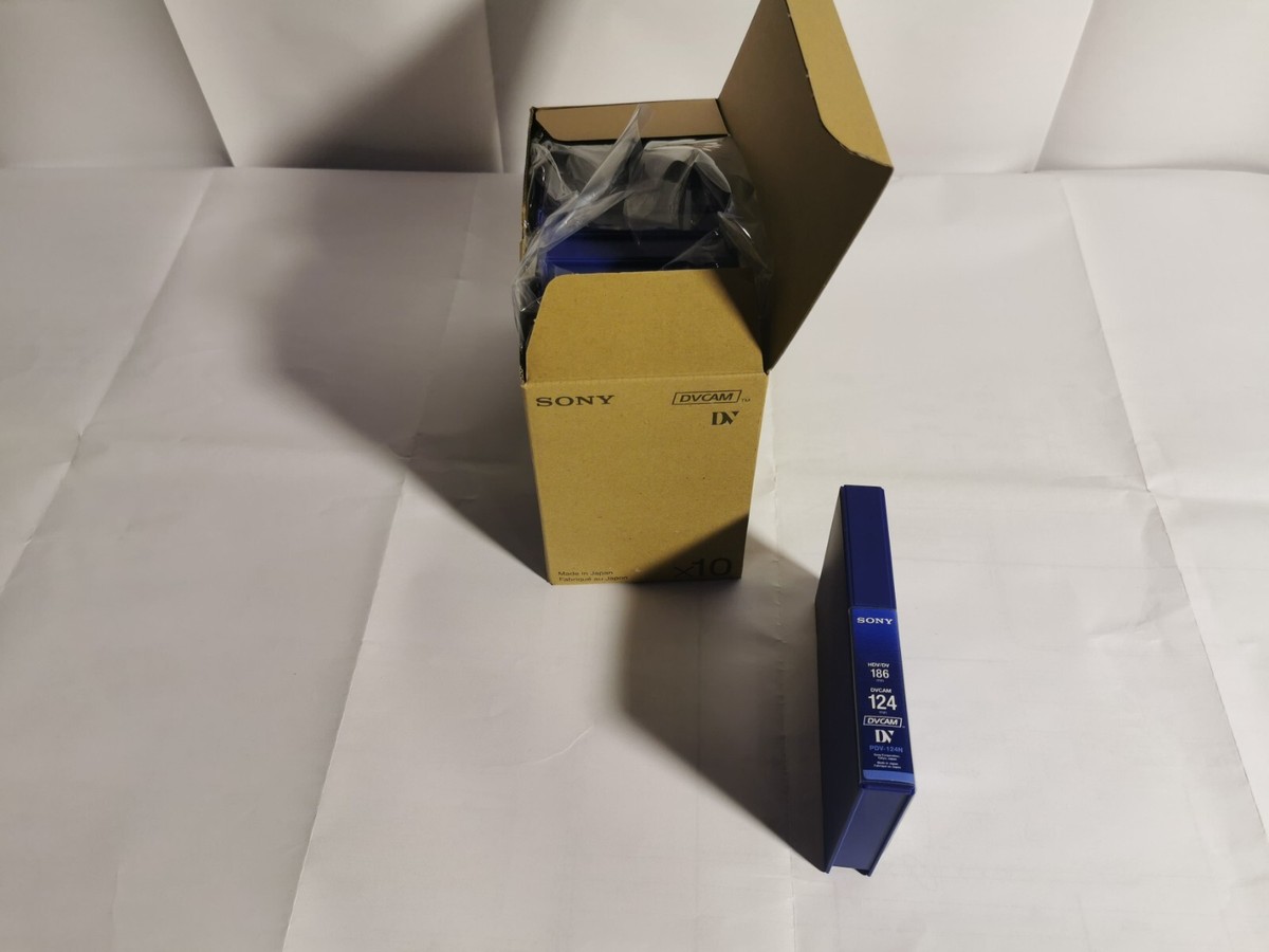 Sony PDV124N DVCAM Tape - 10 Pcs. | eBay