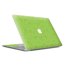 Skin Decal Wrap for MacBook Air Retina 13 Inch - Dripping Cartoon Slime Green