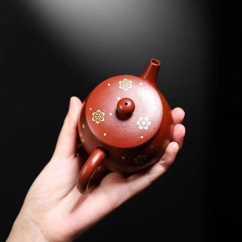 Chinese Tea Pot Real Yixing Zisha Dahongpao Clay 170ml Pot Marked Hanwa Pot New - Picture 4 of 11