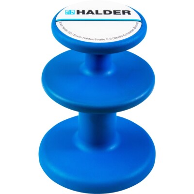HALDER Magnethalter Blau Werkzeughalter Universalhalter Schlauchhalter Werkstatt