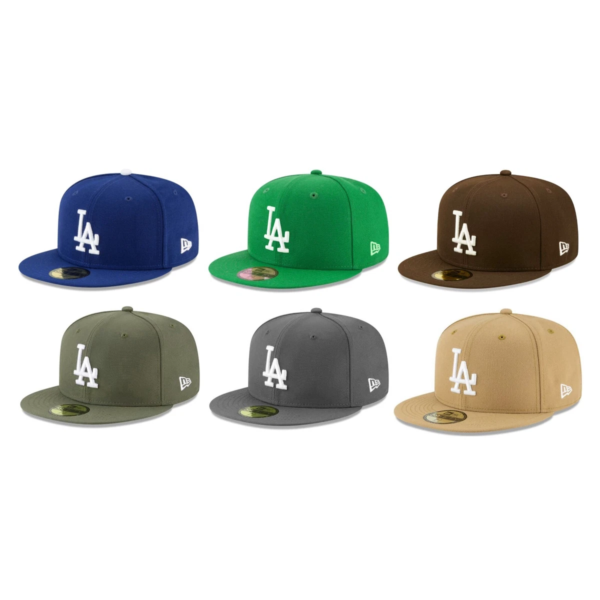 New Era 7 7/8 Size Los Angeles Dodgers MLB Fan Apparel & Souvenirs