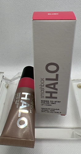 2 Smashbox Halo Sheer to Stay Color TINT LIP Cheek Blush 10 ml each tot 20ml - Picture 2 of 6