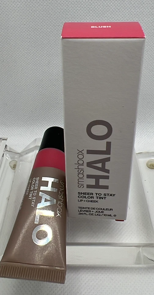 2 Smashbox Halo Sheer to Stay Color TINT LIP Cheek Blush 10ml each Ret$28 - Image 2 of 4
