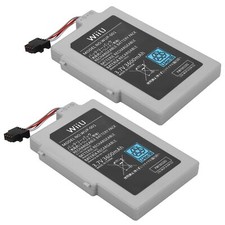 2x 3.7V 3600mAh ARR-002 Rechargeable Batteries for Nintendo Wii U Gamepad